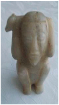 Figura 8. Escultura en cuarzo de la cultura Nariño