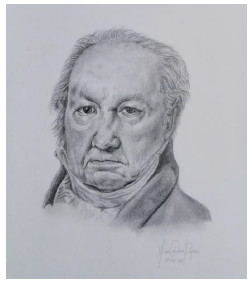 Figura 1. Retrato Francisco de Goya y Lucientes, obra