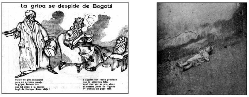 Figura 9. Bogotá cómico. Noviembre 16 de 1918. Año II. Serie VII: s.n.  Figura 10. El gráfico. Noviembre 2 de 1918. Año IX. Serie XLV. No. 441: 325.