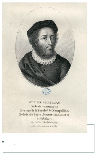 Figura 5: Guy de Chauliac. (17).