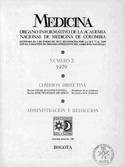 					Ver Vol. 2 Núm. 2 (1979): Revista Medicina. Número 3
				