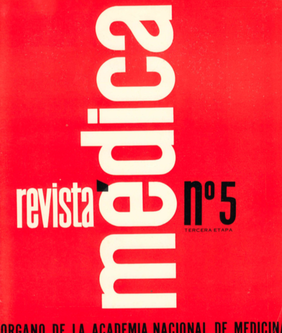 					Ver Núm. 5 (1965): Revista Médica. Marzo de 1965 - Núm. 5. Tercera Etapa
				
