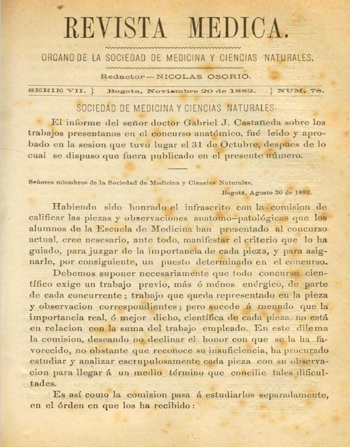 					Ver Vol. 7 Núm. 78 (1882): Revista Médica. Serie 7. Noviembre de 1882. Núm. 78
				
