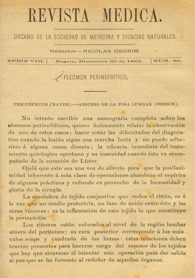 					Ver Vol. 8 Núm. 90 (1883): Revista Médica. Serie 8. Diciembre de 1883. Núm. 90
				