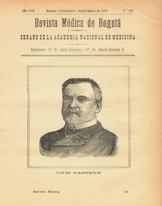 					Ver Vol. 18 Núm. 201 (1894): Revista Médica de Bogotá. Serie 18. Septiembre de 1894. Núm. 201
				