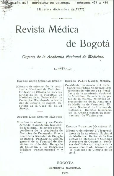 					Ver Vol. 40 Núm. 474-486 (1922): REVISTA_MEDICA_BOGOTA_1922_SERIE40_N474-486
				