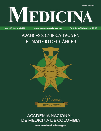 					Ver Vol. 45 Núm. 4 (2023): Revista Medicina No.143
				