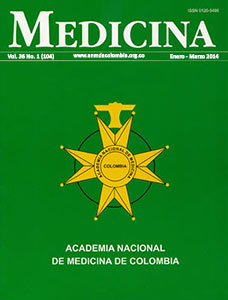 					Ver Vol. 36 Núm. 2 (2014): Revista Medicina. Número 105
				